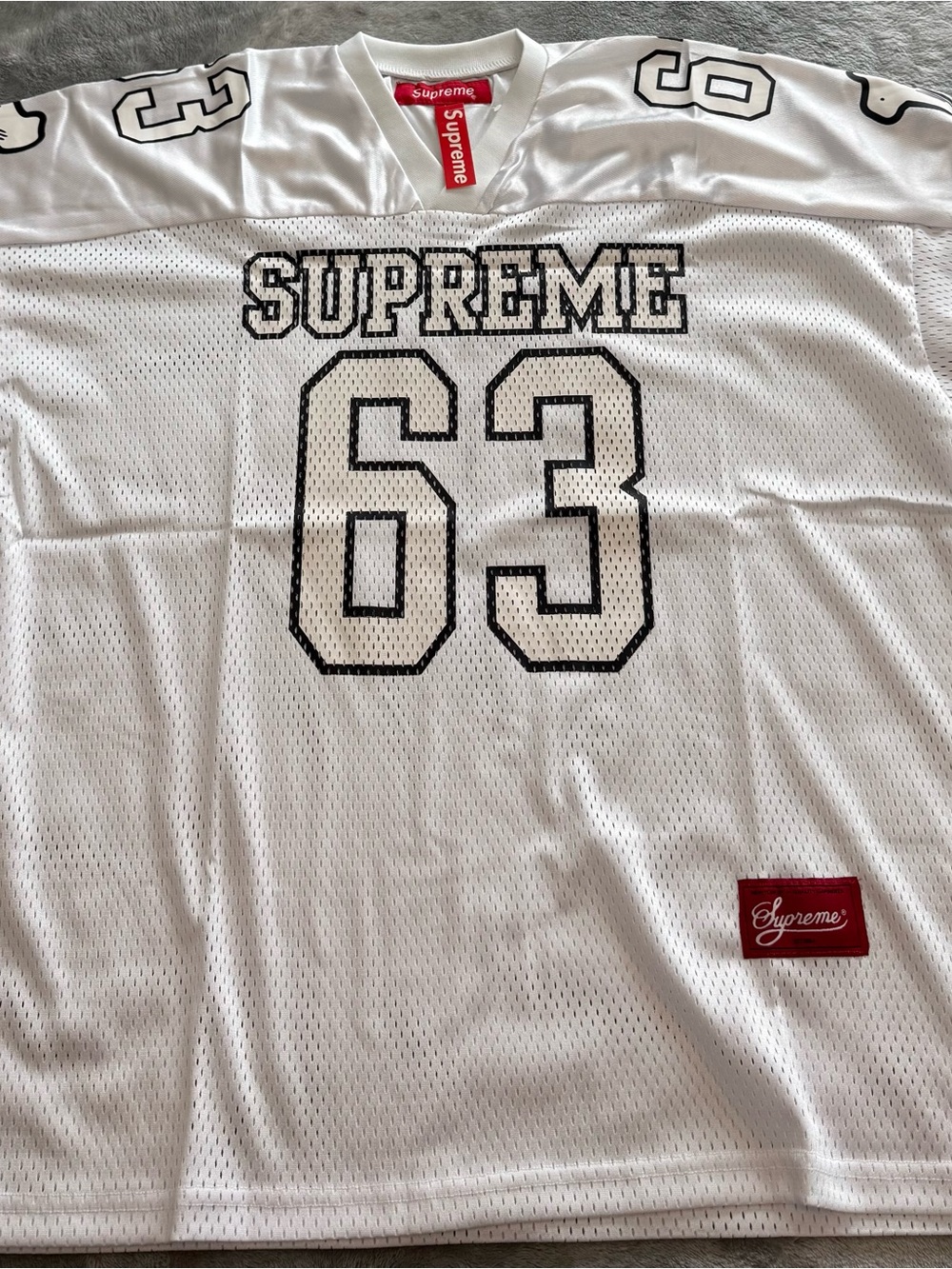 Supreme white jersey